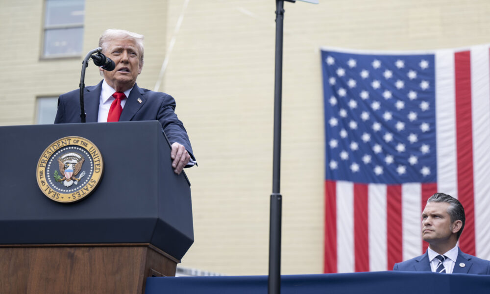 President Trump attends observance of the 24th annivesary of 9/11