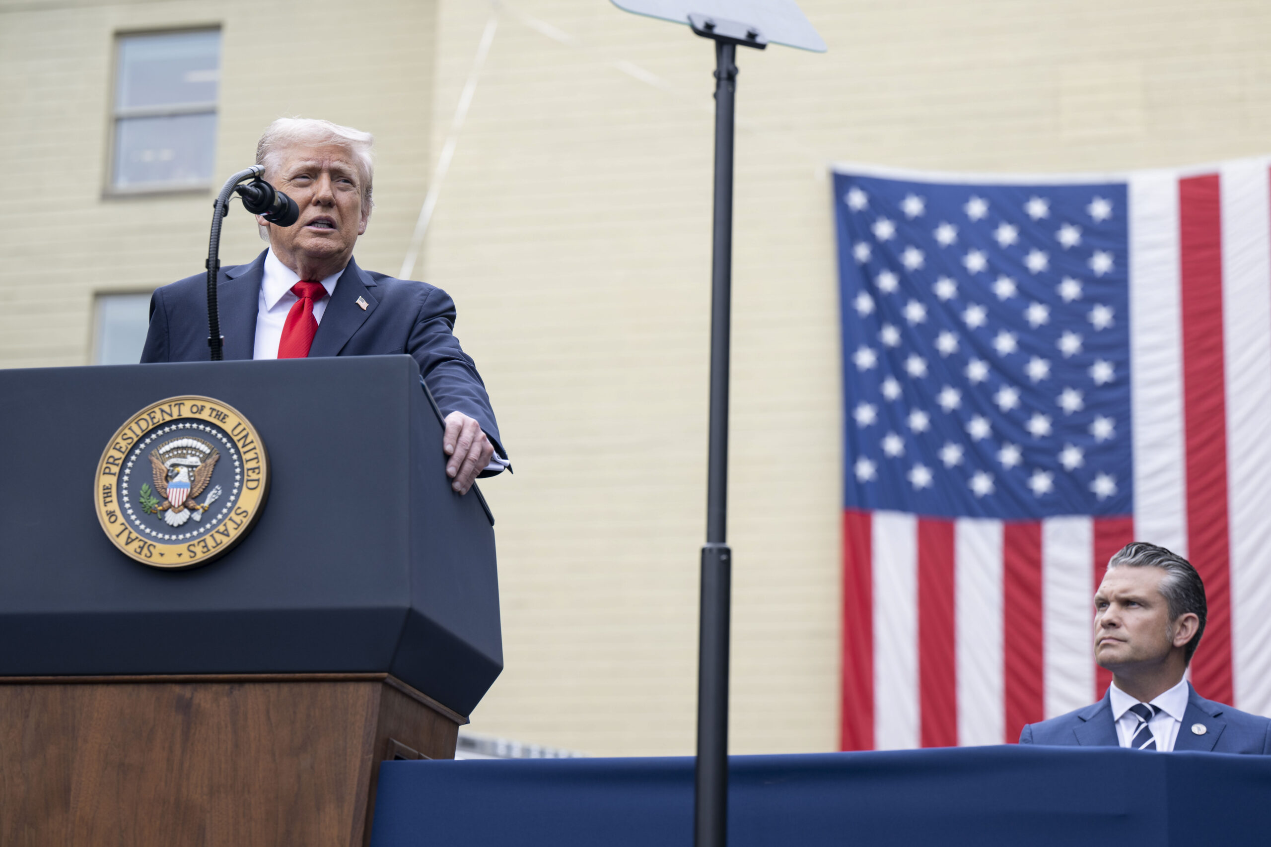 President Trump attends observance of the 24th annivesary of 9/11