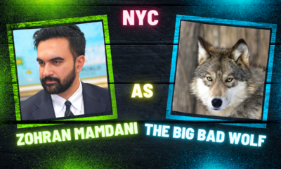 Zohran Mamdani as The Big Bad Wolf