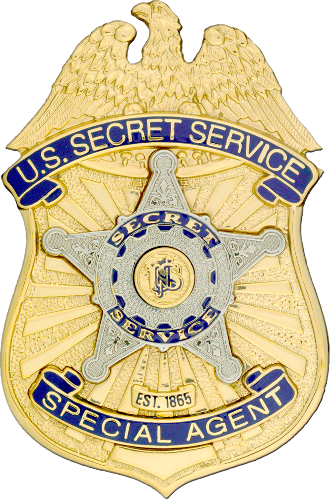 Badge or shield of the United States Secret Service