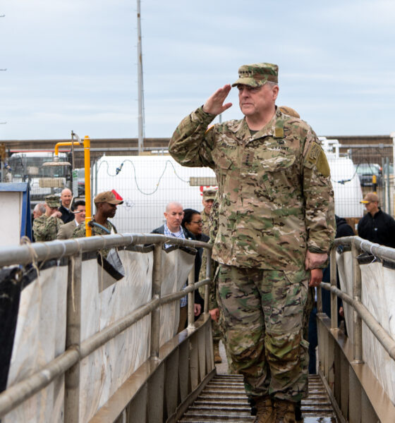 General Mark Milley as JCS Chairman visits Naval Station Rota, Spain