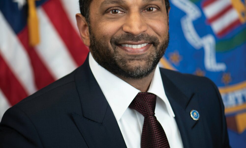 Kash Patel as Director of the Federal Bureau of Investigation