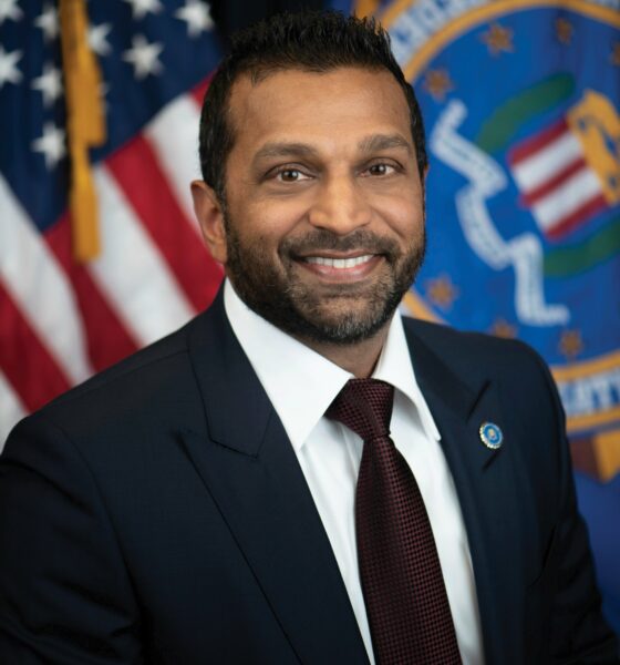 Kash Patel as Director of the Federal Bureau of Investigation