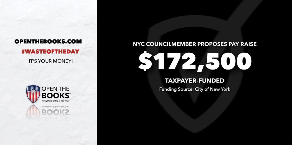 Waste of the Day Plan Would Give NYC Officials Raise