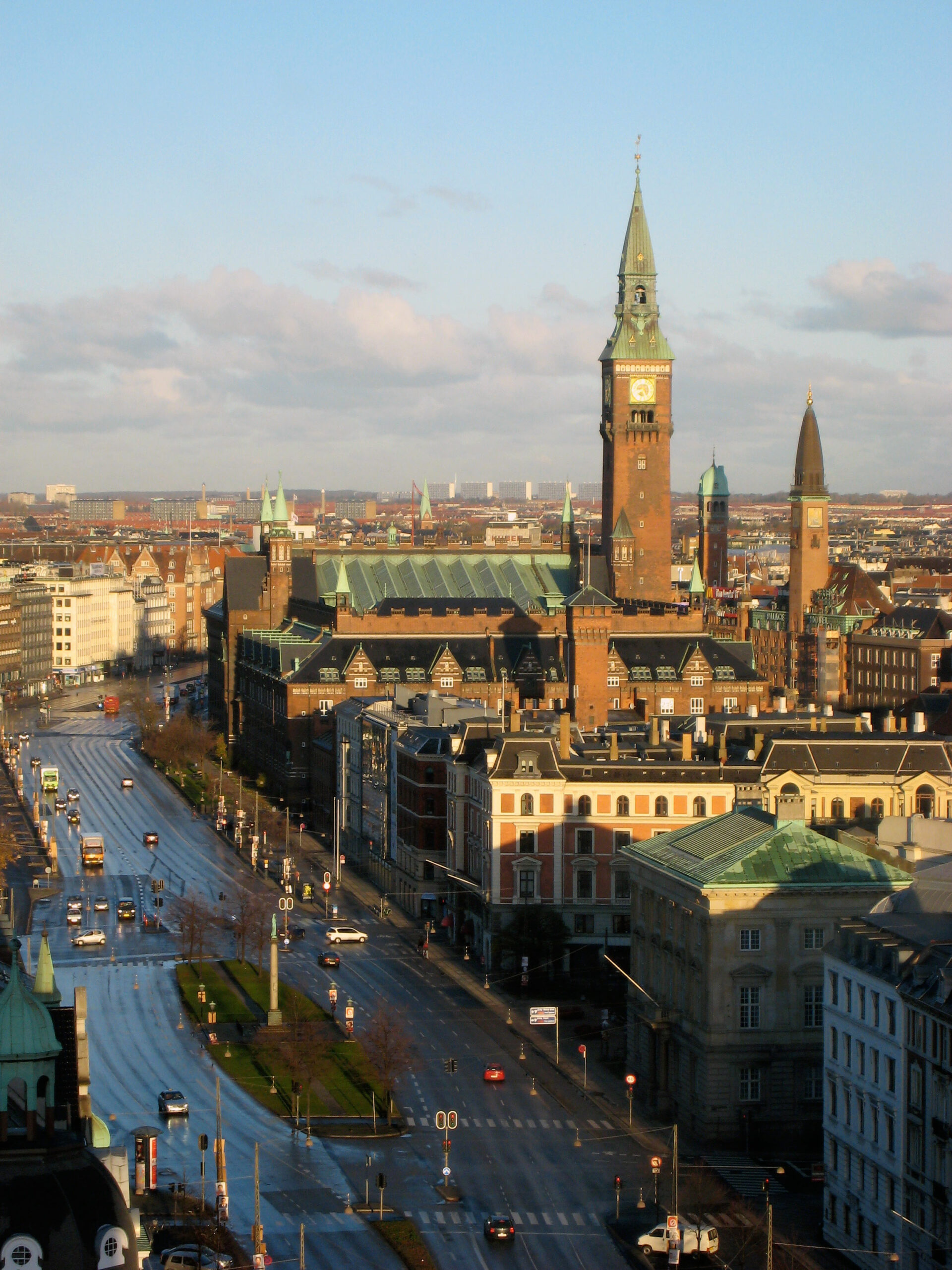 Town Hall in Copenhagen, Denmark