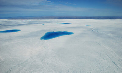 Greenland melt pond