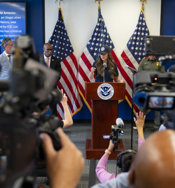 DHS Secretary Kristi Noem travels to Los Angeles