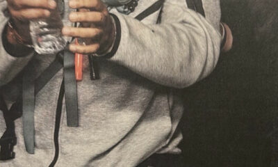 Nicolas Maduro in handcuffs aboard USS Iwo Jima LHD-7 en route to New York City, USA