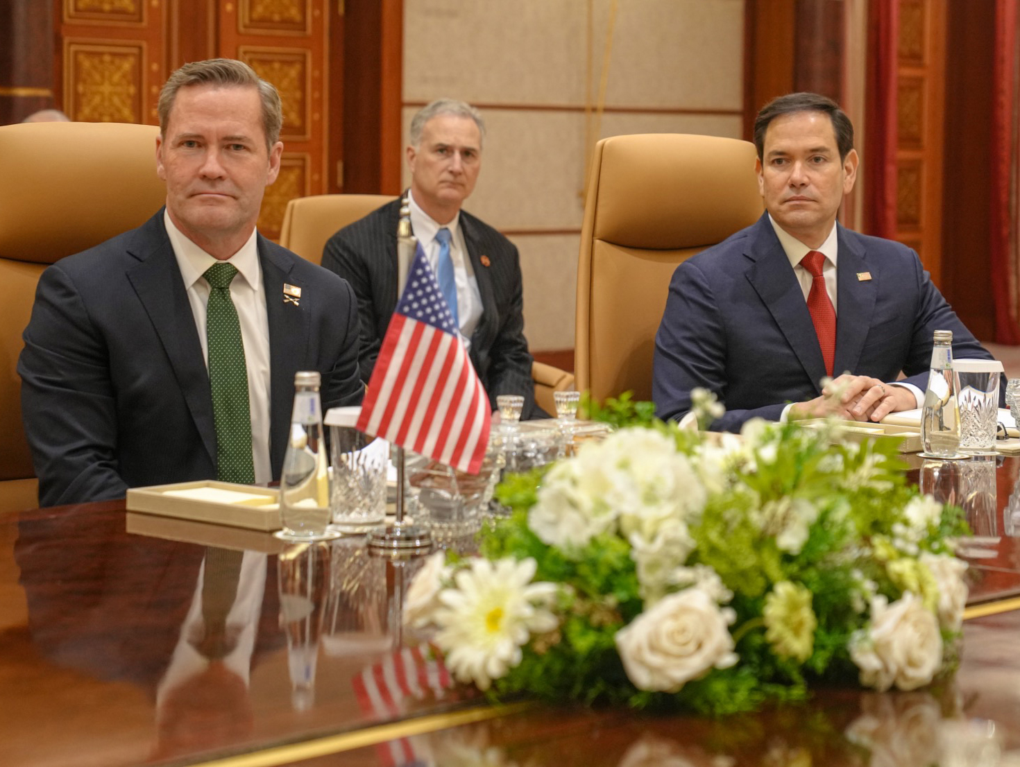 Marco Rubio, Mike Waltz, and Ukraine dignitaries