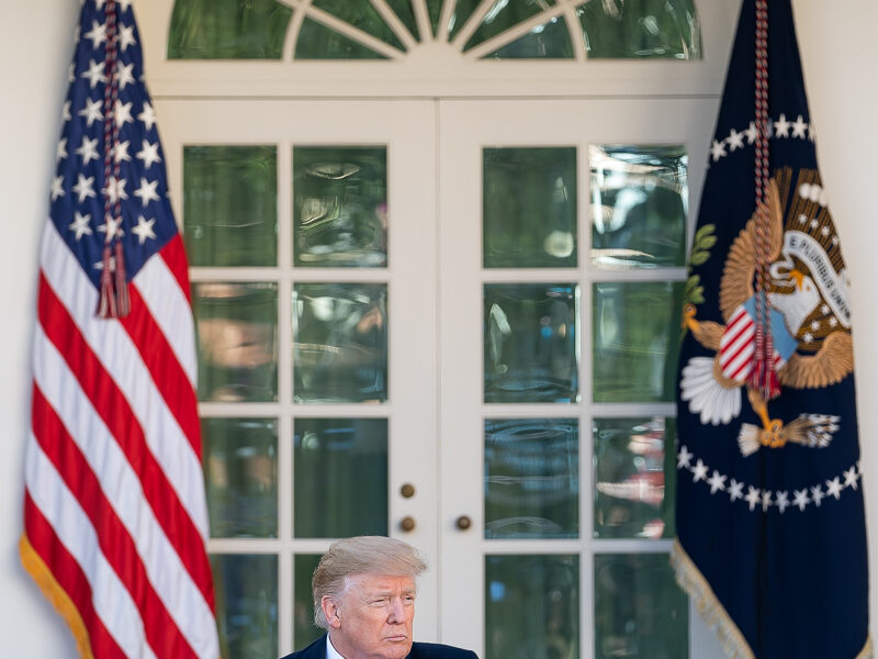 President Donald Trump on government shutdown