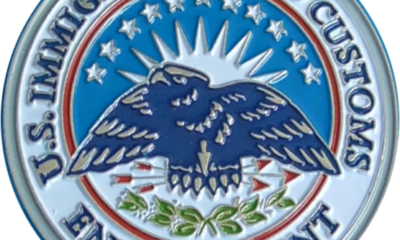 ICE (Immigration and Customs Enforcement) seal