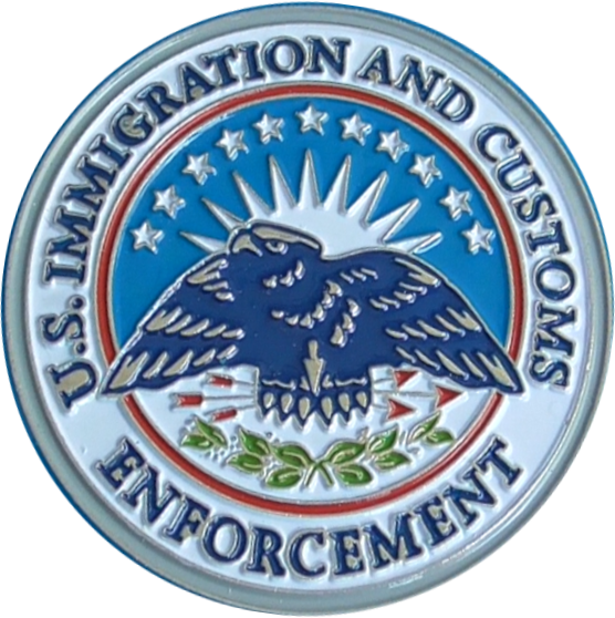 ICE (Immigration and Customs Enforcement) seal