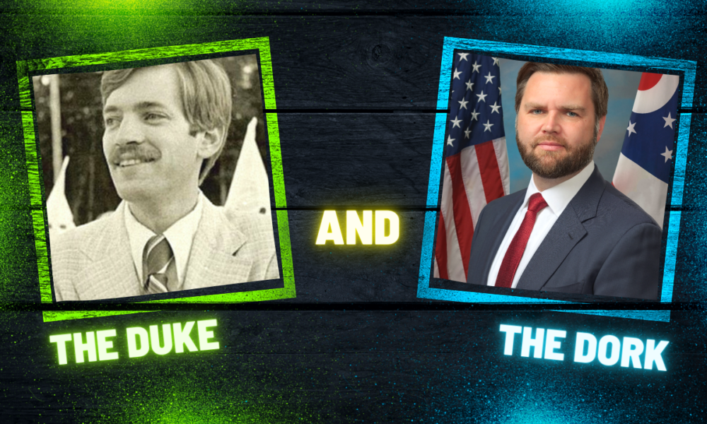 David Duke and J. D. Vance