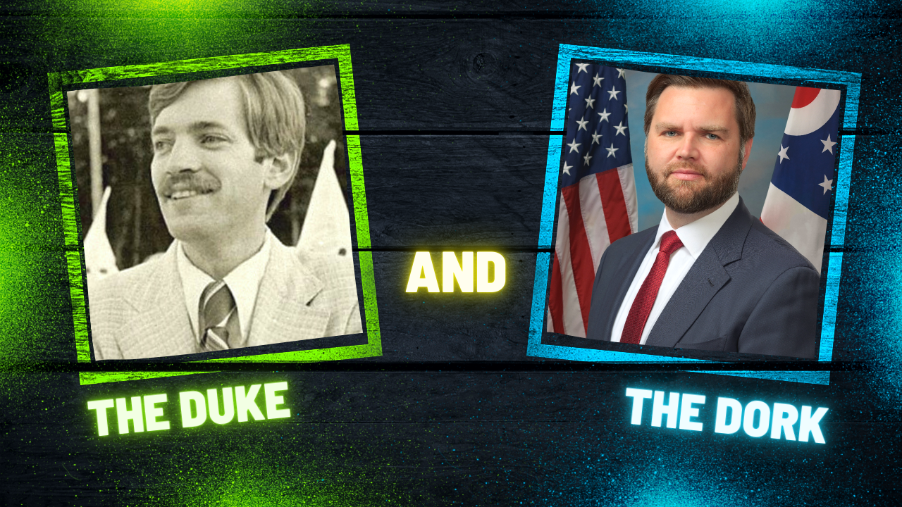 David Duke and J. D. Vance