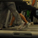 Gym members working out on treadmills