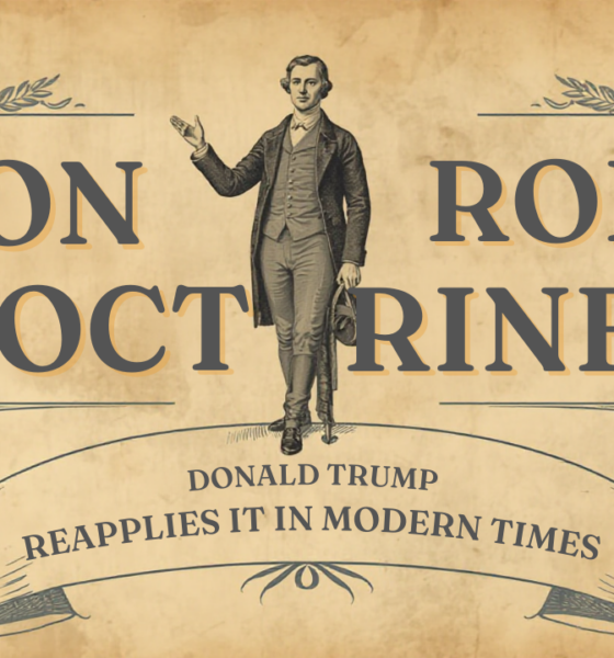 Trump applies the Monroe Doctrine against Nicolas Maduro
