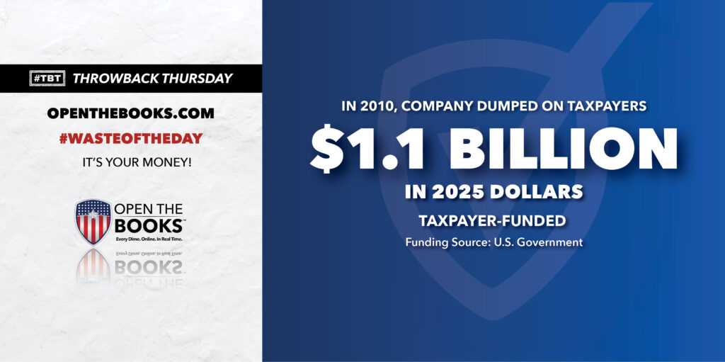 Waste of the Day Throwback Thursday – In 2010, “Dick Clark’s Dumpin’ New Year’s Eve”