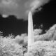 The Washington Monument in infrared