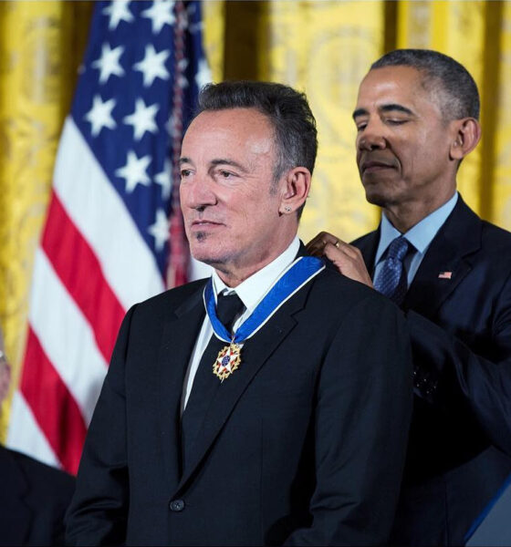 Barack Obama awards Bruce Springsteen the Medal of Freedom