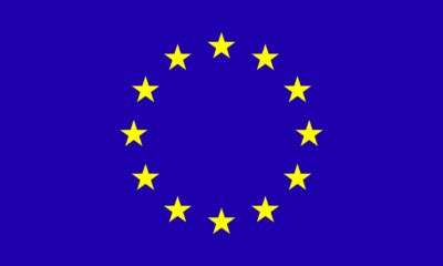 European Union flag, contrast enhanced