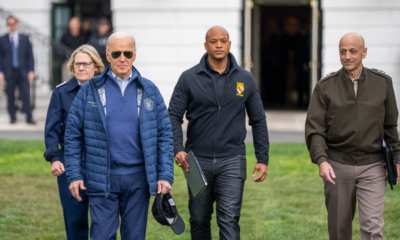 President Joe Biden with Governor Wes Moore (D-Maryland)