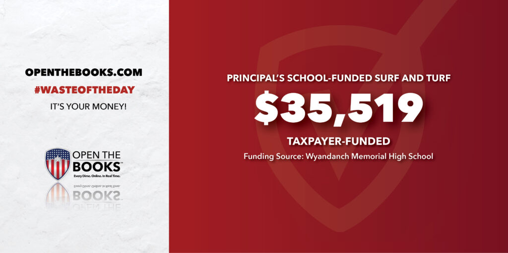 Waste of the Day Principal Bought Lobster with School Funds