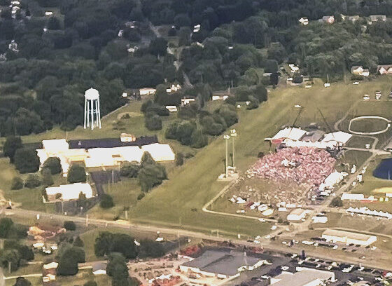The Butler Farm Show on the day of the Trump rally in 2024 in which he almost lost his life