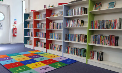 Helston Library children's section