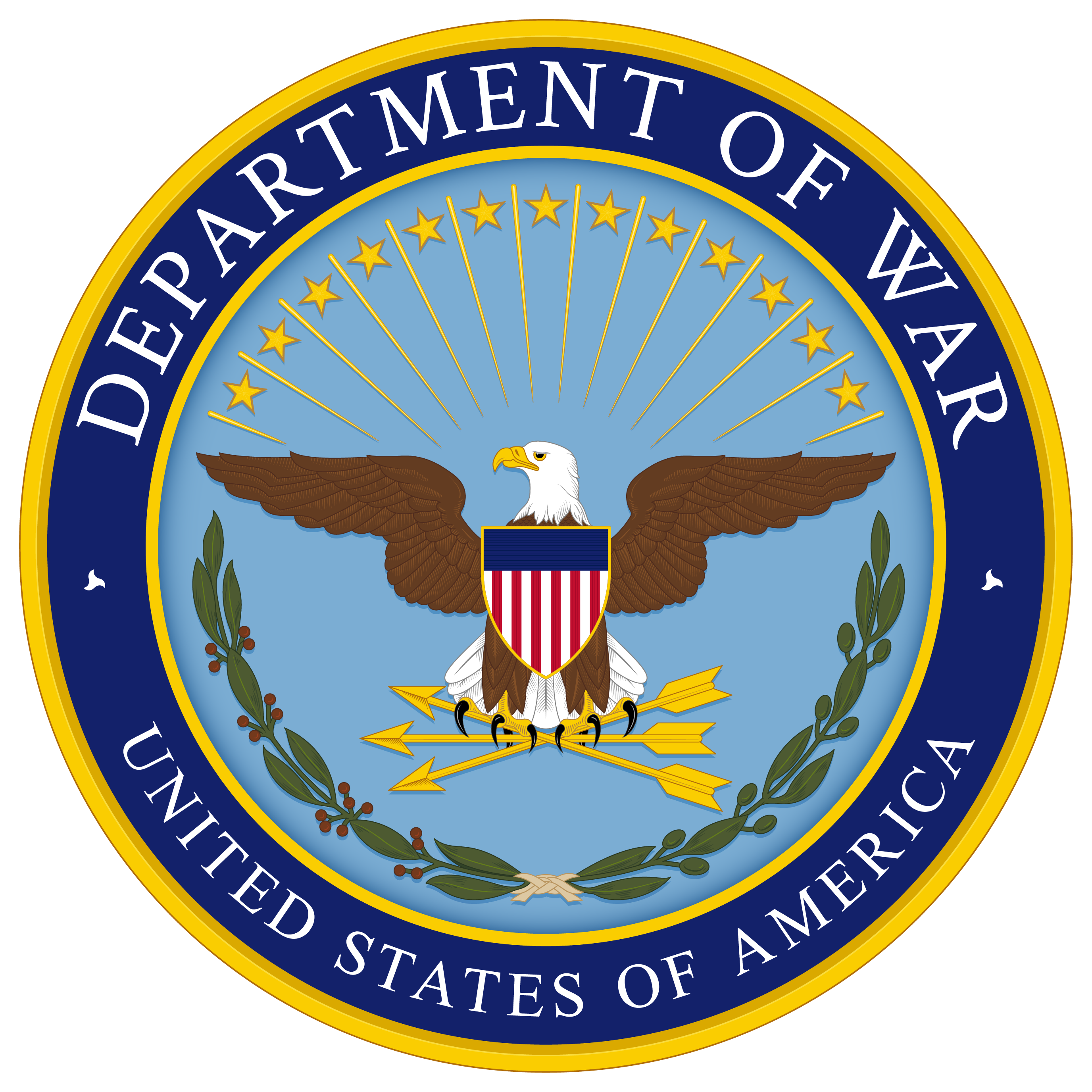 Seal of the new Department of War