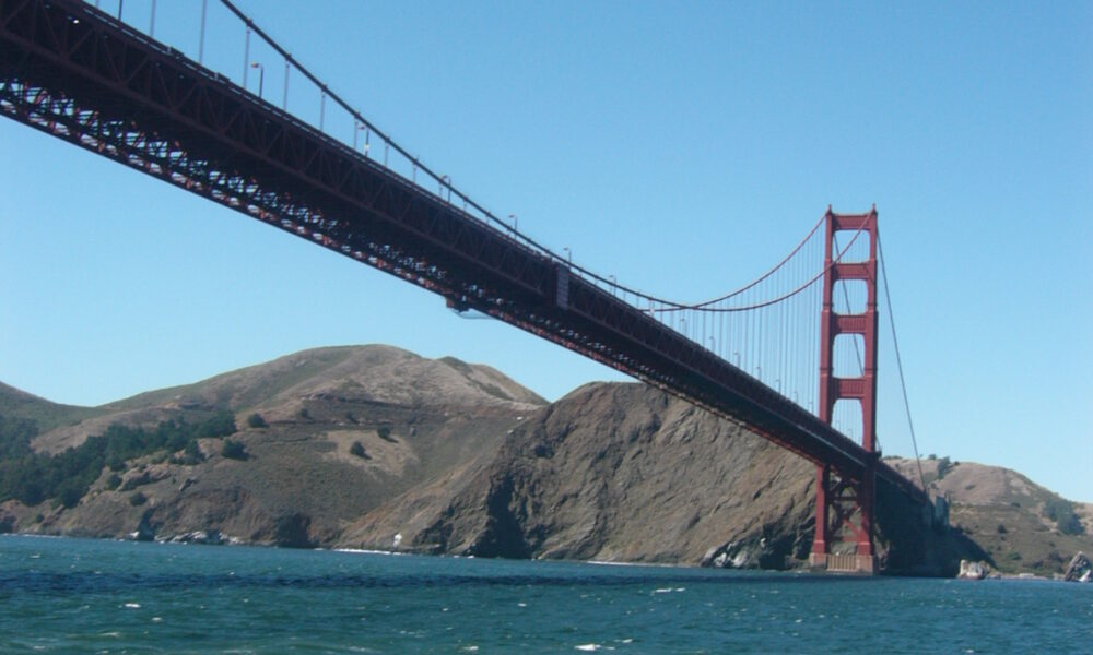 The Golden Gate Bridge - a California landmark