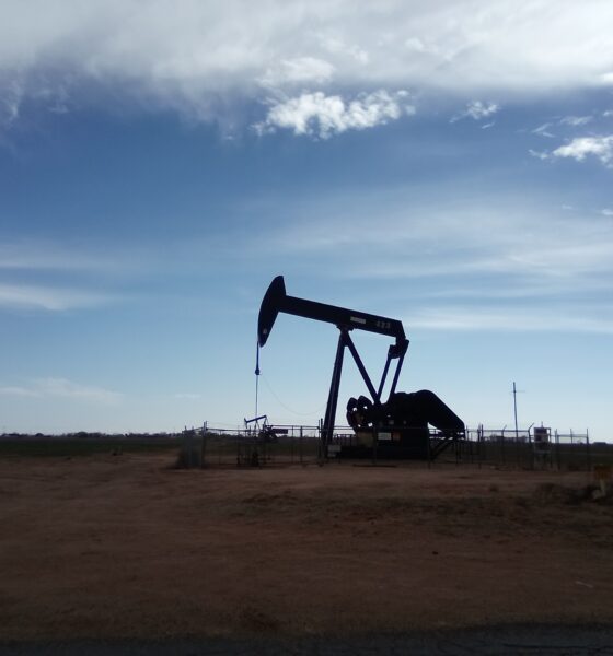A crude oil pump in Hockley County, Texas