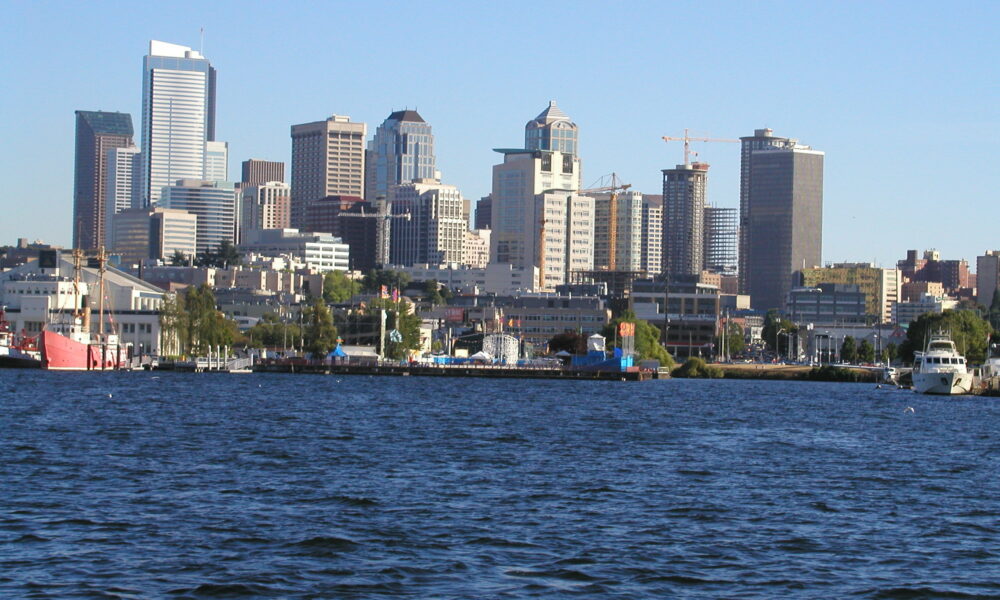 Seattle skyline from Lake Union