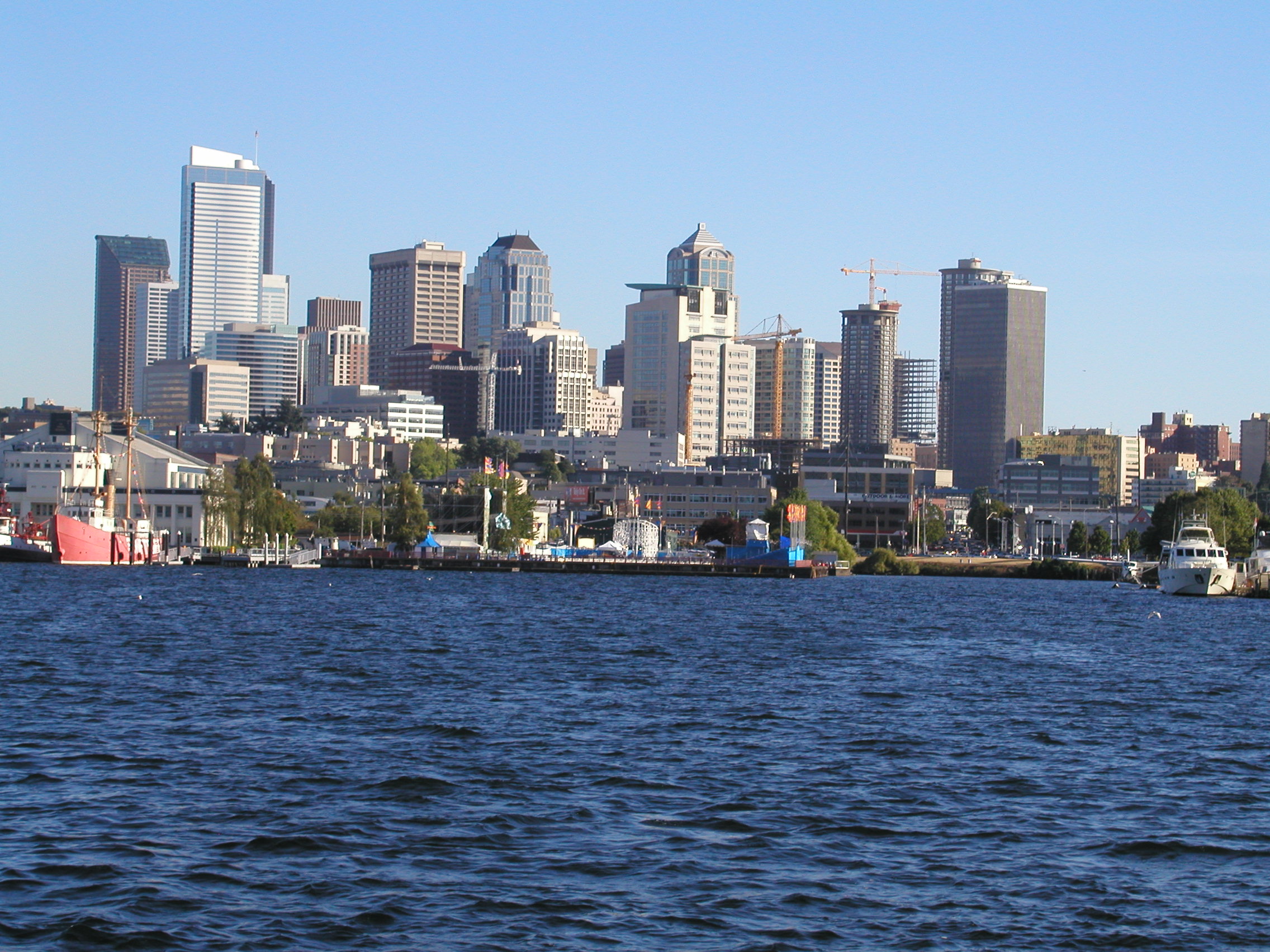 Seattle skyline from Lake Union