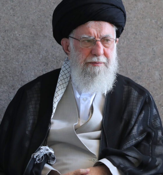 The late Supreme Leader Ali Khameini of Iran