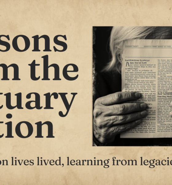 What Obituaries Can Teach Us