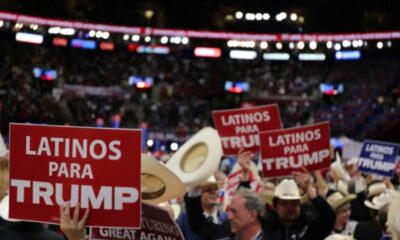 Latinos for Trump sign of the Hispanic shift