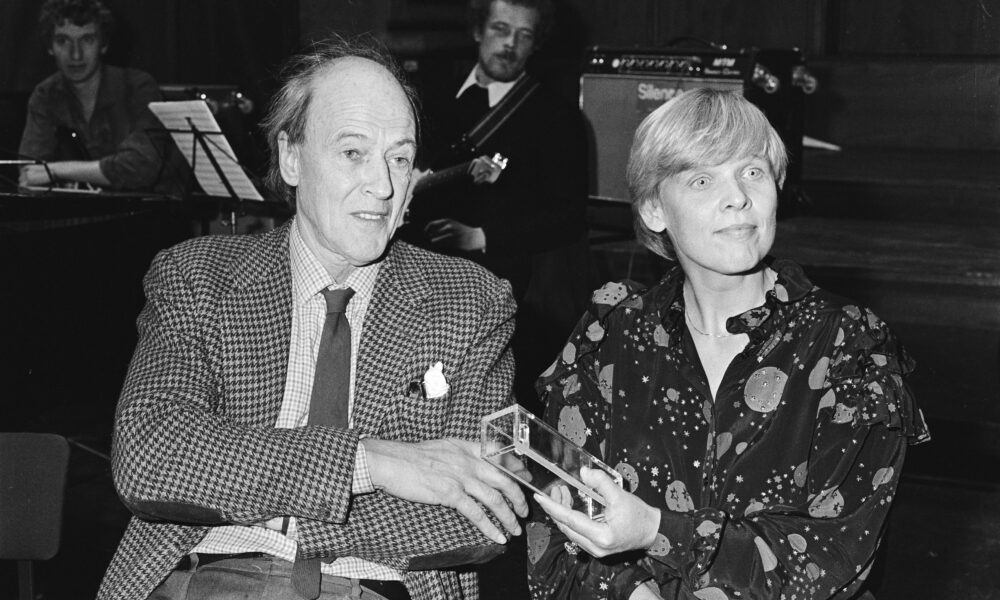 Roald Dahl with companion