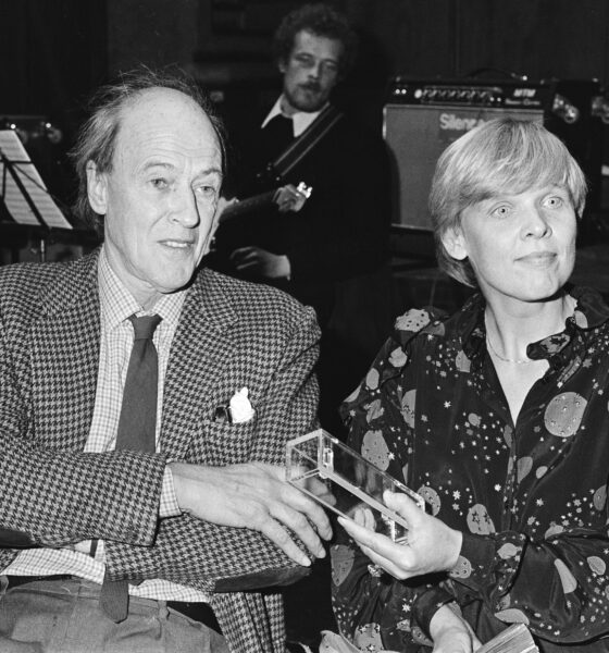 Roald Dahl with companion