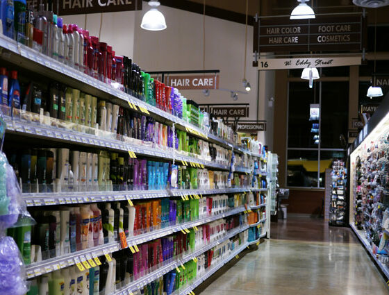 Shampoo aisle