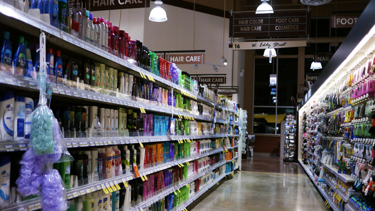 Shampoo aisle