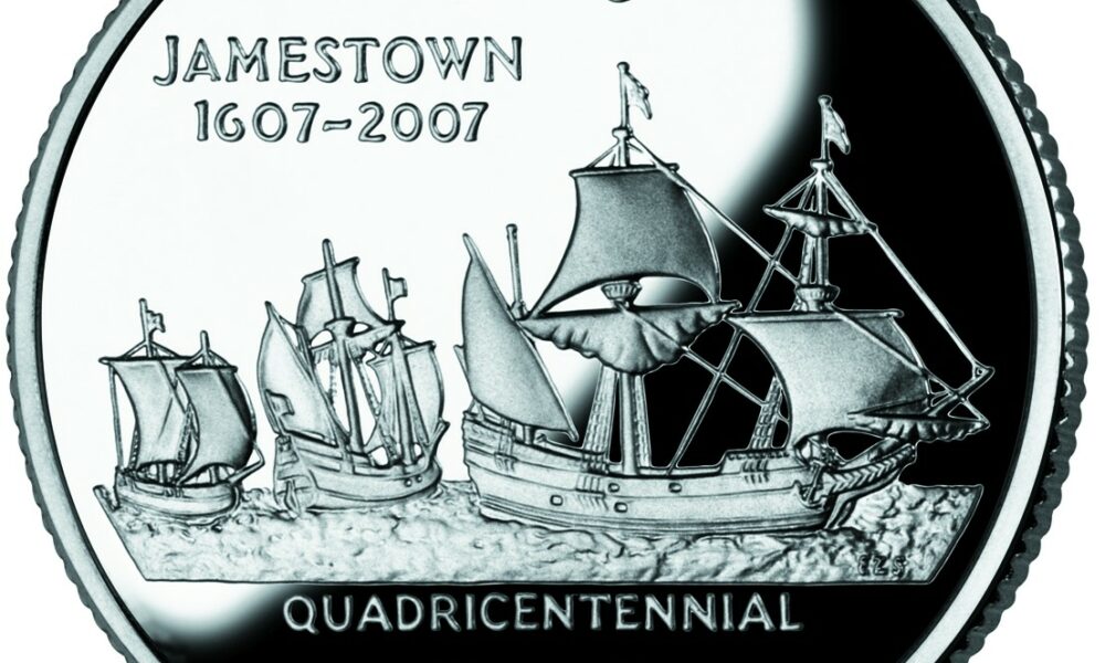 Virginia quarter reverse side