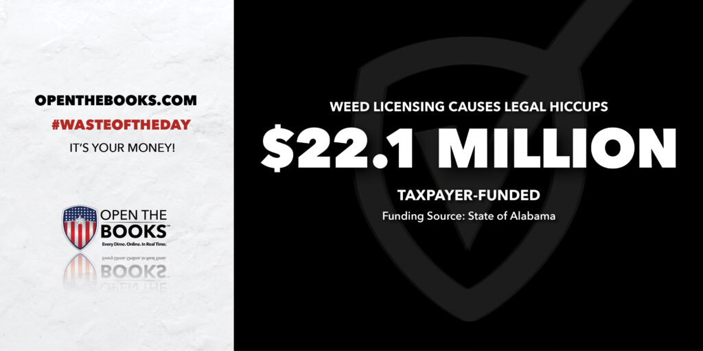 Waste of the Day Alabama Hired Lawyer for Lawsuits He Caused