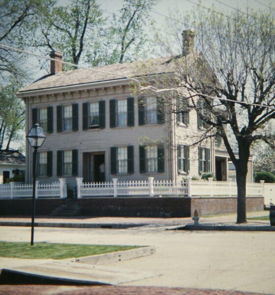 The home of Abraham Lincoln in Springfield, Illinois