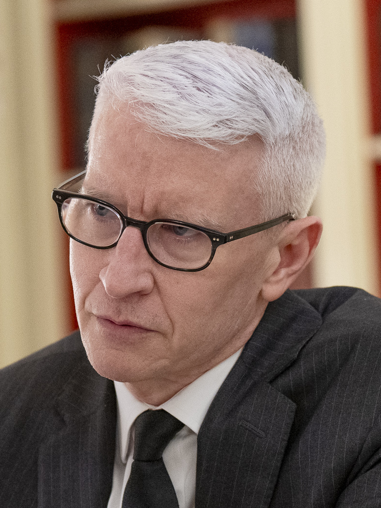 Anderson Cooper, White House correspondent for CNN and regular anchor