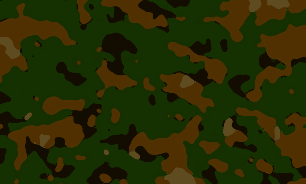 Forest camouflage pattern