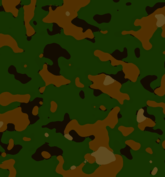 Forest camouflage pattern