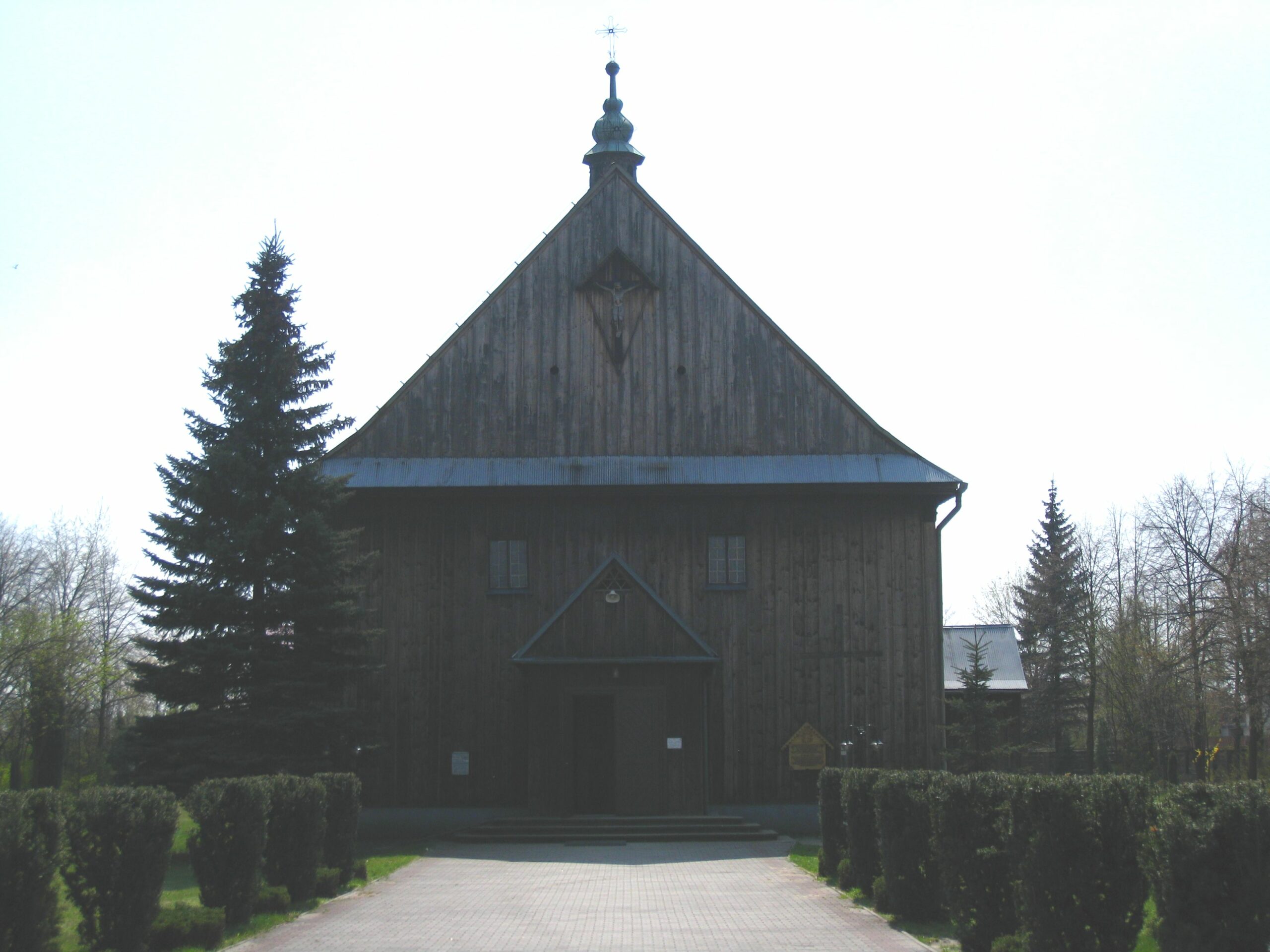 A church in Oswiecim (called Auschwitz in German during the occupation)