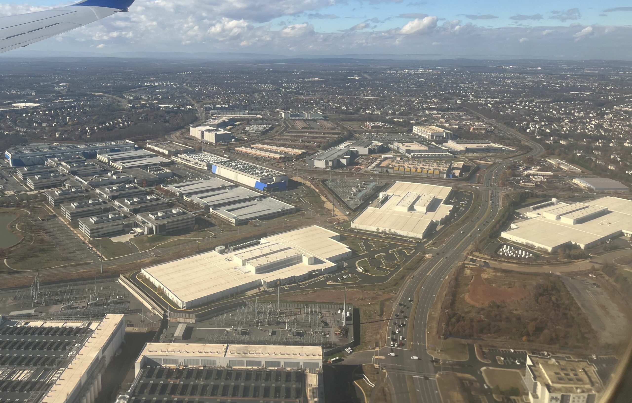 Data centers in Ashburn, Virginia