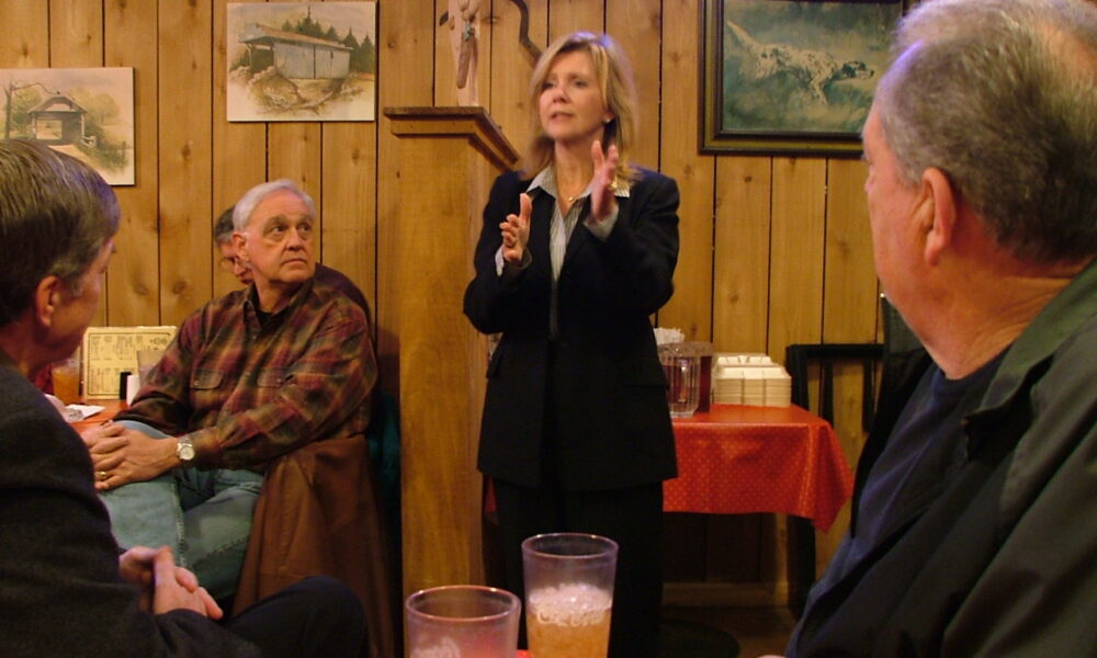 Senator Marsha Blackburn (R-Tennessee) visits ordinary folks in Fayette County