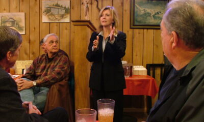 Senator Marsha Blackburn (R-Tennessee) visits ordinary folks in Fayette County